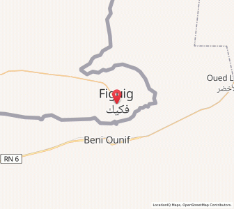 Carte : Figuig (Centre), L’Oriental
