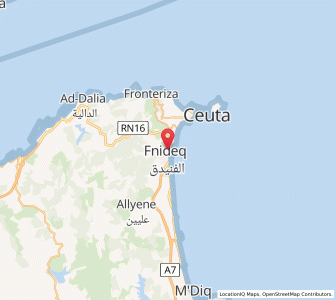 Carte : Fnidek, Tanger-Tétouan-Al Hoceïma