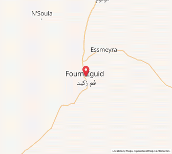Carte : Foum Zguid, Souss-Massa