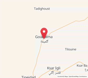 Carte : Goulmima, Drâa-Tafilalet