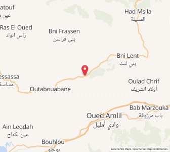 Carte : Had Oulad Zbair, Fès-Meknès