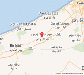 Carte : Had Soualem, Casablanca-Settat