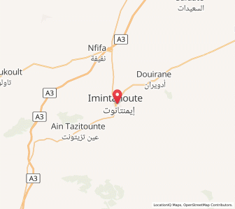 Carte : Imi-n-Tanout, Marrakech-Safi