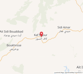 Carte : Kahf Nssar, Béni Mellal-Khénifra