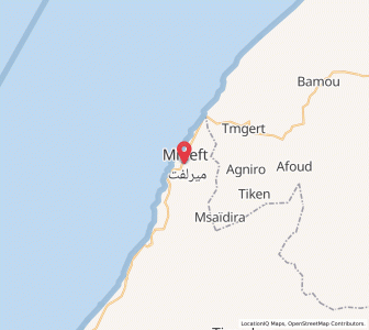 Carte : Mirleft, Guelmim-Oued Noun
