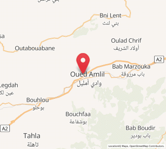 Carte : Oued Amlil, Fès-Meknès