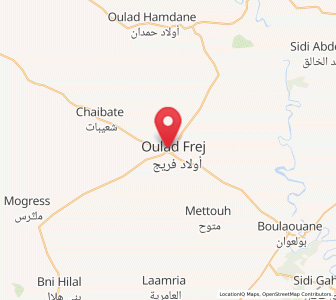 Carte : Oulad Frej, Casablanca-Settat