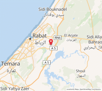 Carte : Salé Al Jadida, Rabat-Salé-Kénitra