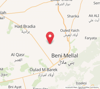 Carte : Sidi Jaber, Béni Mellal-Khénifra