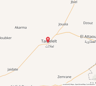 Carte : Tamallalt, Marrakech-Safi