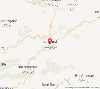 Carte : Targuist, Tanger-Tétouan-Al Hoceïma