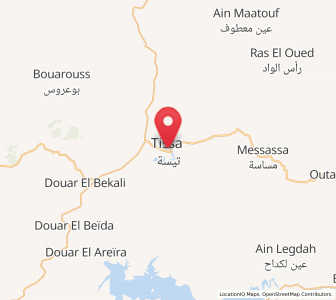 Carte : Tissa, Fès-Meknès