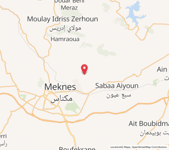 Carte : Zoualet, Fès-Meknès