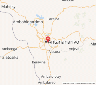 Map of Antananarivo, Analamanga