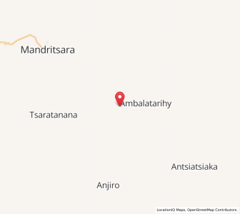 Map of Antsirabe Afovoany, Sofia