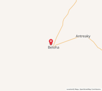 Map of Beloha, Androy