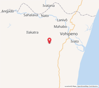 Map of Ifatsy, Fitovinany Region