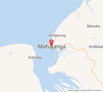 Map of Mahajanga, Boeny