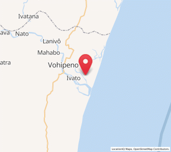 Map of Savana, Fitovinany Region