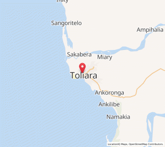 Map of Tuléar, Atsimo-Andrefana
