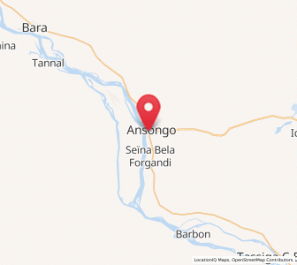 Carte : Ansongo, Gao