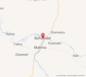 Carte : Bafoulabé, Kayes