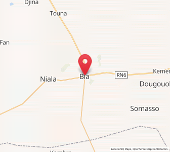 Carte : Bla, Ségou