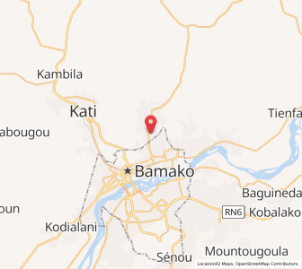 Carte : Dialakorodji, Koulikoro