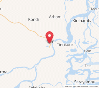 Carte : Diré, Tombouctou