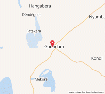 Carte : Goundam, Tombouctou