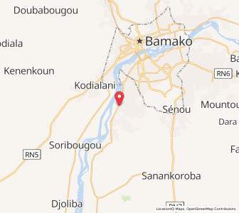 Carte : Kabala, Koulikoro