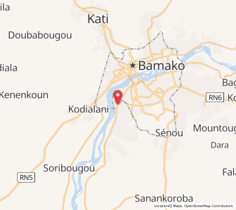 Carte : Kalaban Koro, Koulikoro
