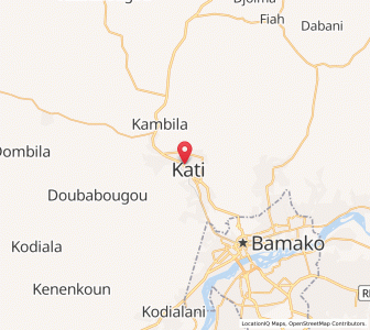 Carte : Kati, Koulikoro
