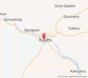 Carte : Kayes