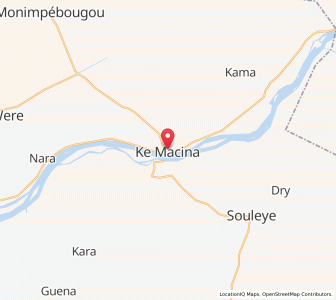 Carte : Ké-Macina, Ségou