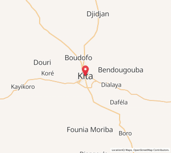 Carte : Kita, Kayes