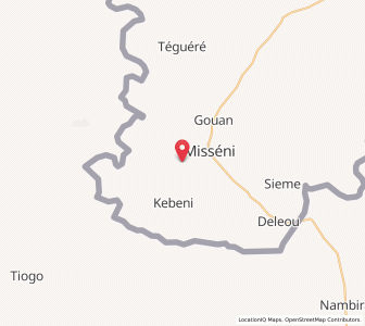 Carte : Massiogo, Sikasso