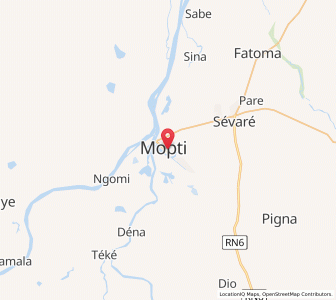 Carte : Mopti
