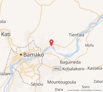 Carte : Moribabougou, Koulikoro