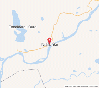 Carte : Niafunké, Tombouctou
