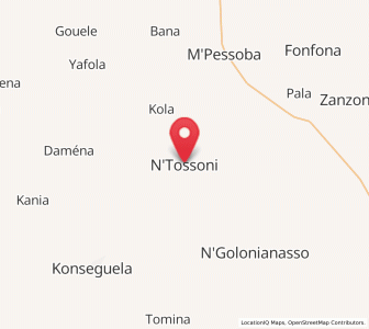 Carte : Ntossoni, Sikasso