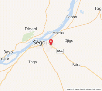 Carte : Pèlèngana, Ségou