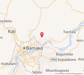 Carte : Sangarébougou, Koulikoro