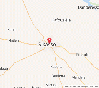 Carte : Sikasso