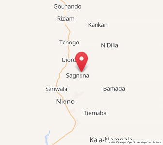 Carte : Werekela, Ségou