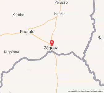 Carte : Zégoua, Sikasso