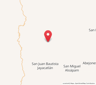 Map of El Porvenir, Oaxaca