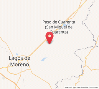 Map of El Refugio (El Maguey), Jalisco