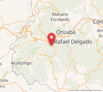Map of La Cuesta, Veracruz