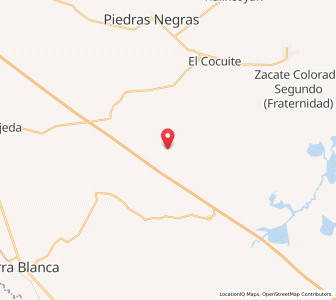 Map of La Isla, Veracruz